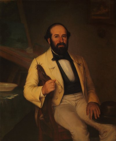 Portrait of Santiago Calzadilla by Prilidiano Pueyrredon